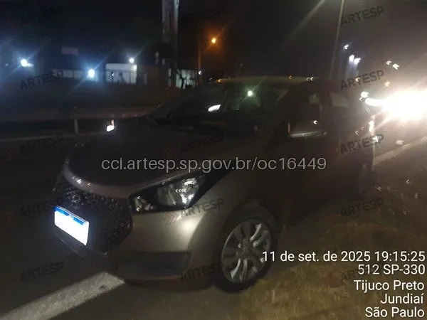 Hyundai HB20 rodovia anhanguera