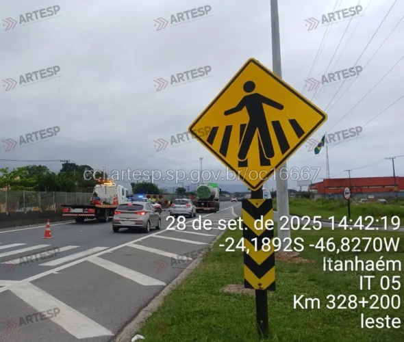 Imagem do local rodovia Padre Manoel da Nóbrega em Itanhaém