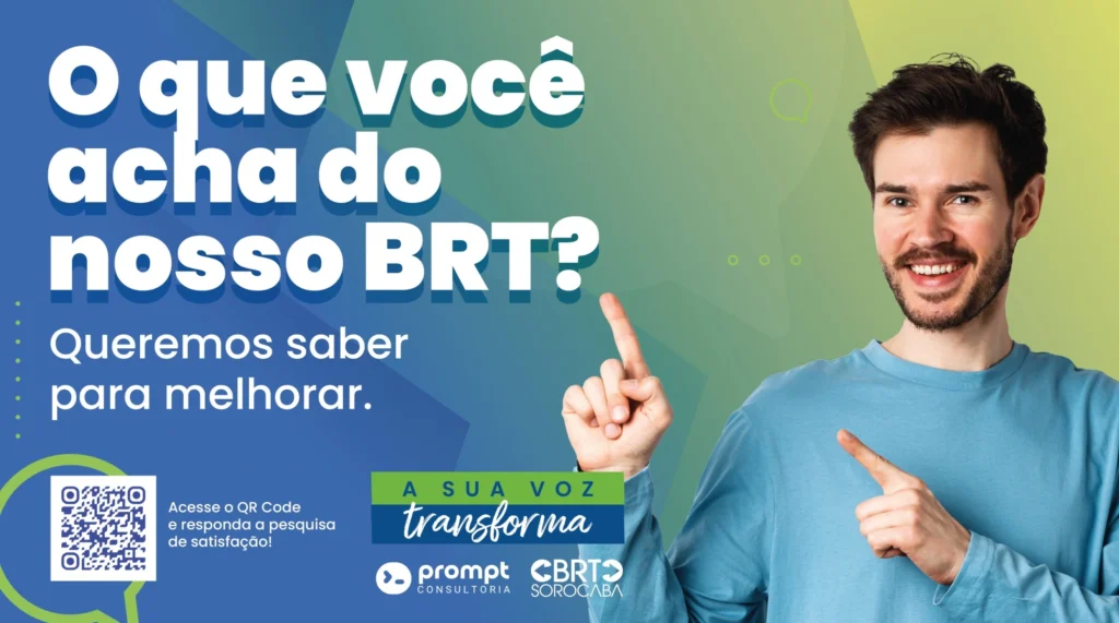 BRT Sorocaba realiza pesquisa com passageiros para melhorar experiência de viagem
