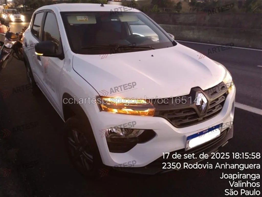 Renault Kwid rodovia Anhanguera