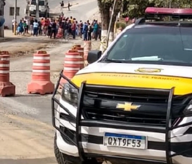 Rua Andronico dos Prazeres Gonçalves protesto