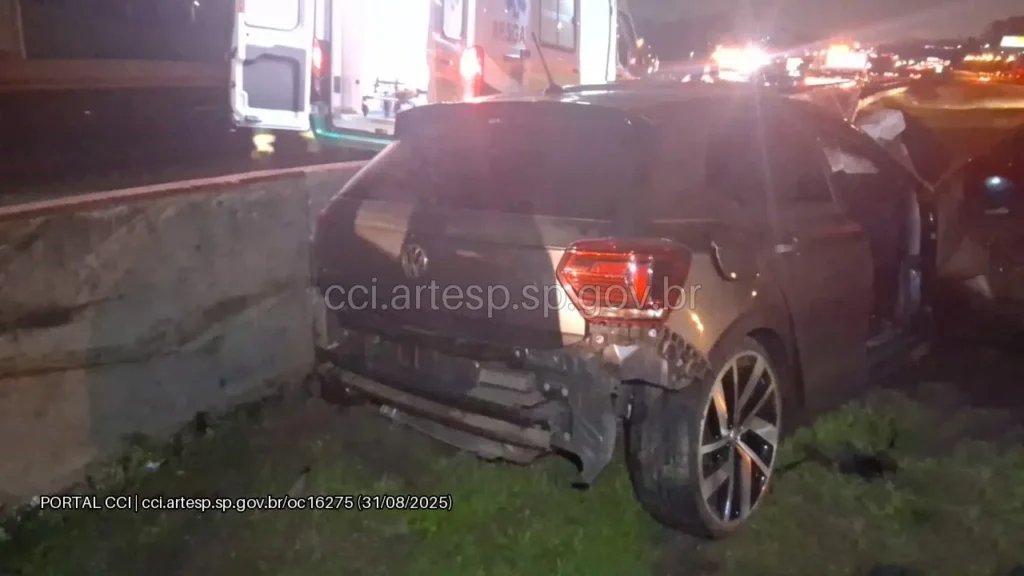 VW Polo no Rodoanel