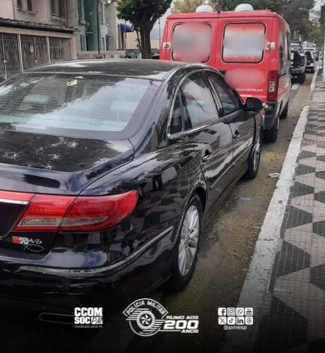 Veículo com diversas irregularidades