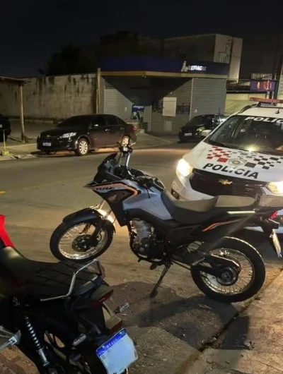moto roubada Polícia Militar