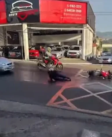Óleo na pista
