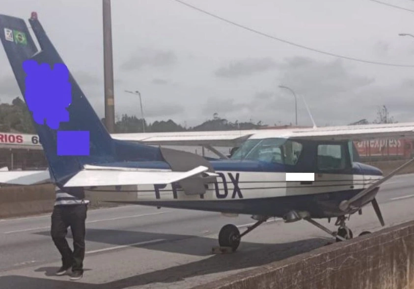 rodovia régis Bittencourt aeronave monomotor
