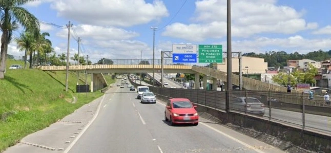 Avenida Taboão da Serra rodovia régis Bittencourt antiga
