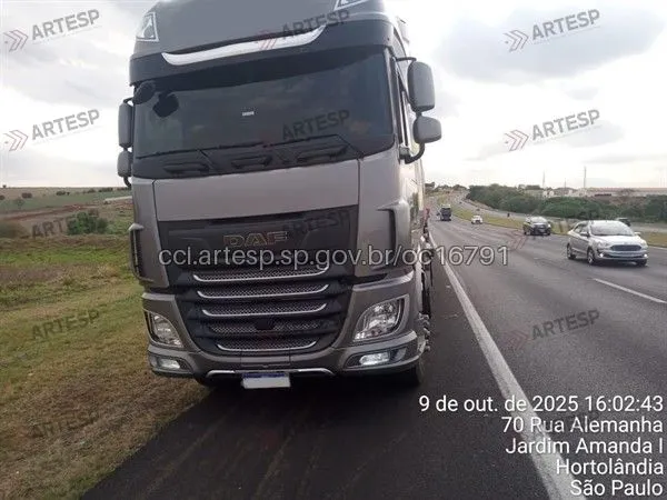 Carreta DAF XF hortolândia