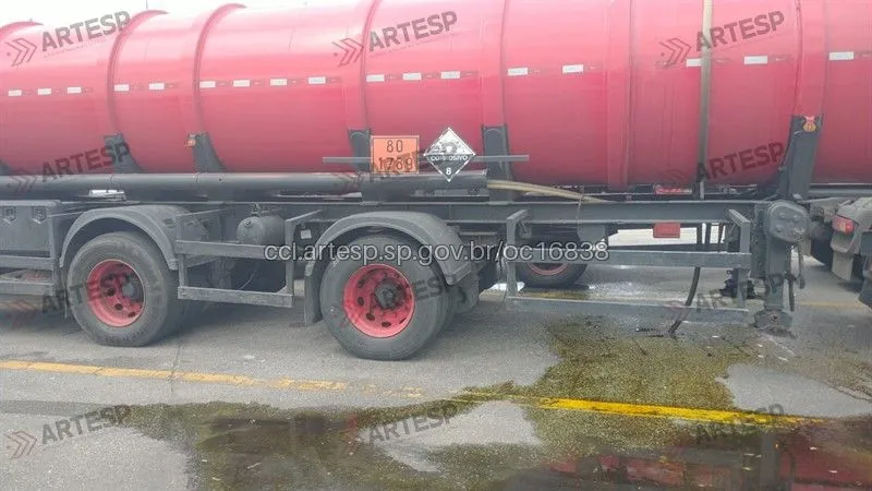 Carreta Daf XF rodovia dos Imigrantes cubatão
