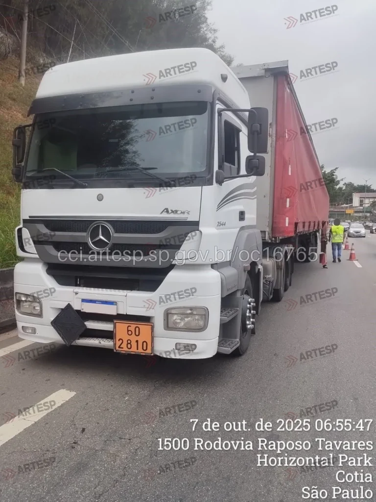 Carreta Mercedes-Benz Axor 2544 raposo