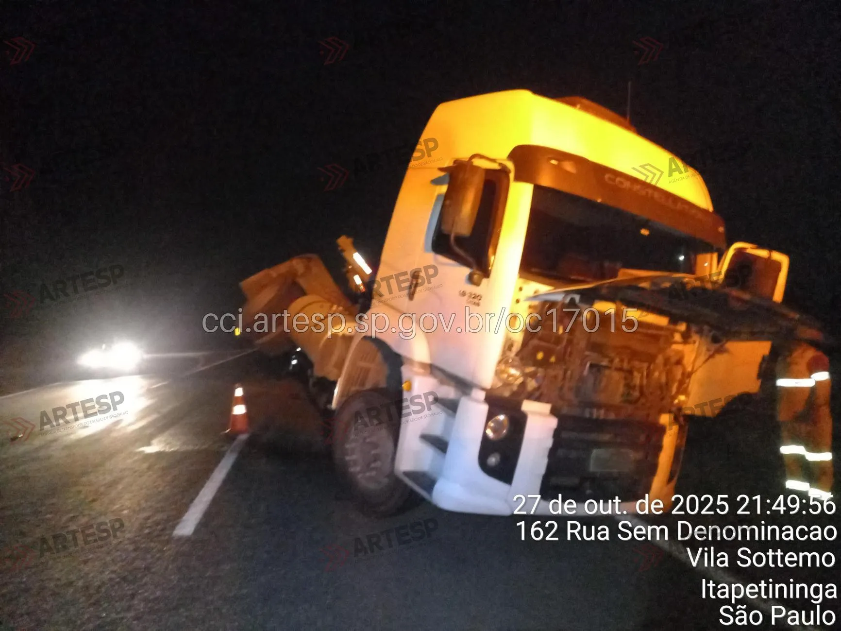 Cavalo mecânico 19.320 sp-127 acidentes