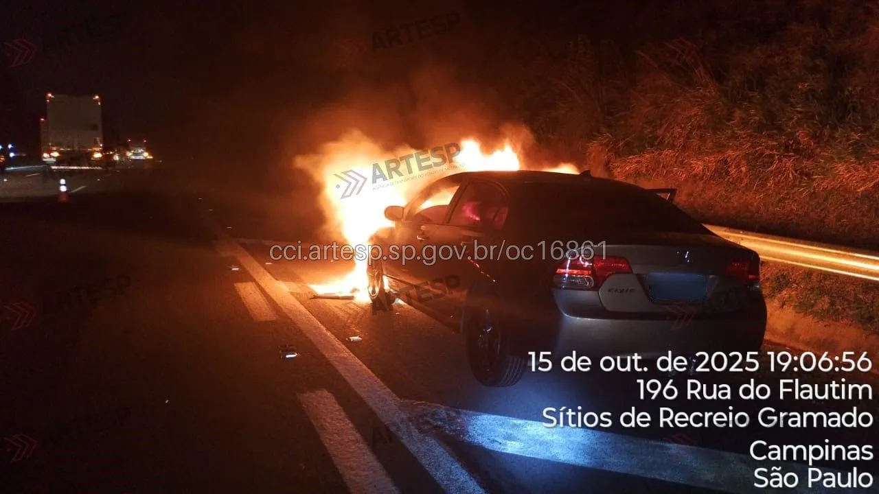 Honda Civic rodovia dom Pedro I