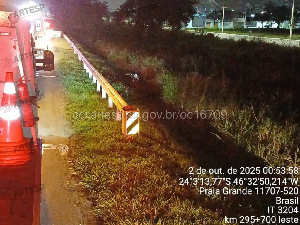 Imagem do local na rodovia