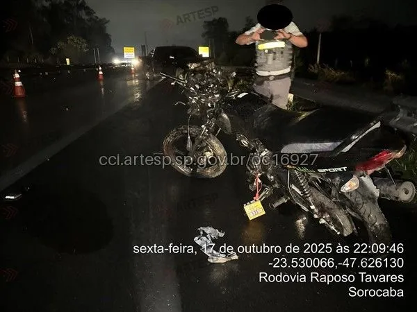 Moto Honda rodovia raposo tavares da serra