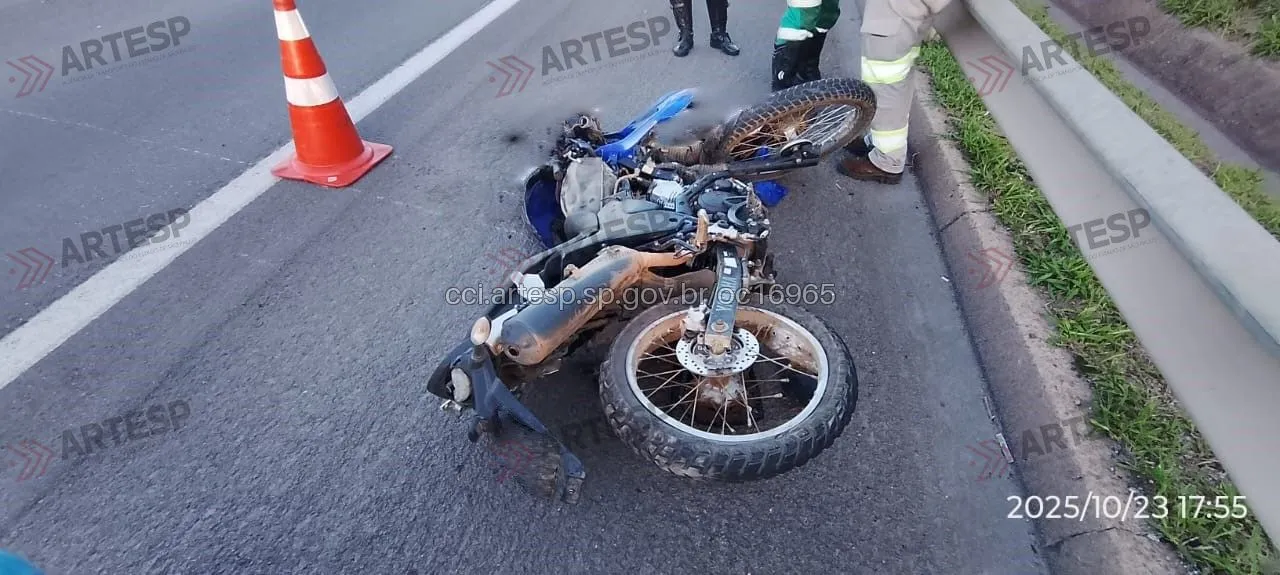 Moto Lander XTZ 250 rodovia dom pedro I