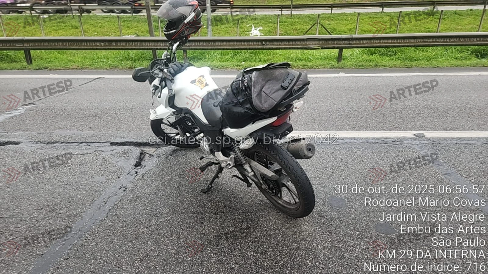 Moto Rodoanel embu das artes