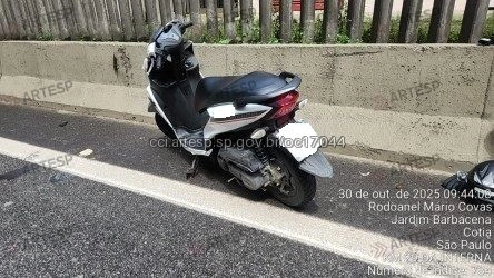 Moto Yamaha rodoanel cotia