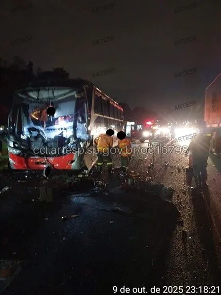 Ônibus Mercedes-Benz Marcopolo rodovia dos Bandeirantes