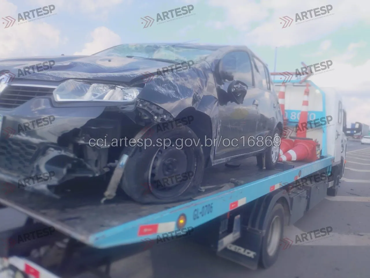 Renault Sandero rodovia dom Pedro I