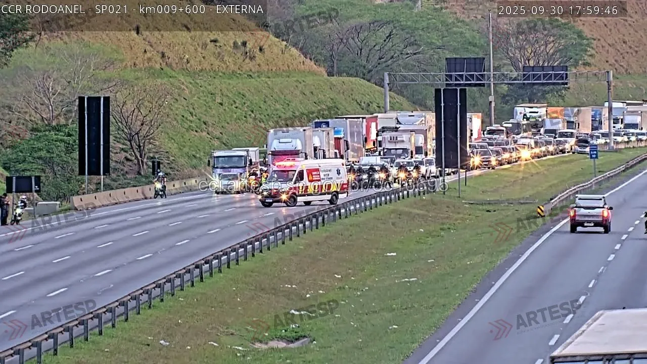 Rodoanel acidente barueri