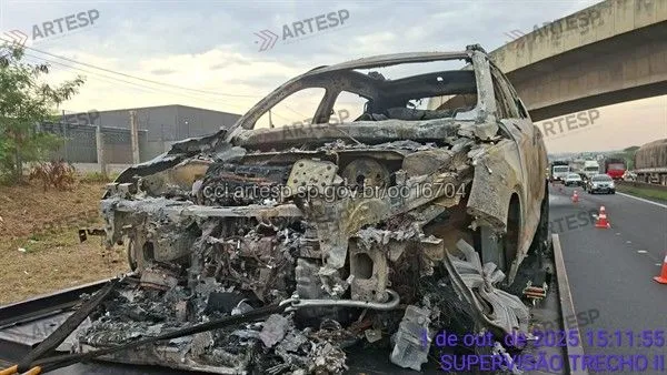 SUV Volvo XC40 rodovia anhanguera na