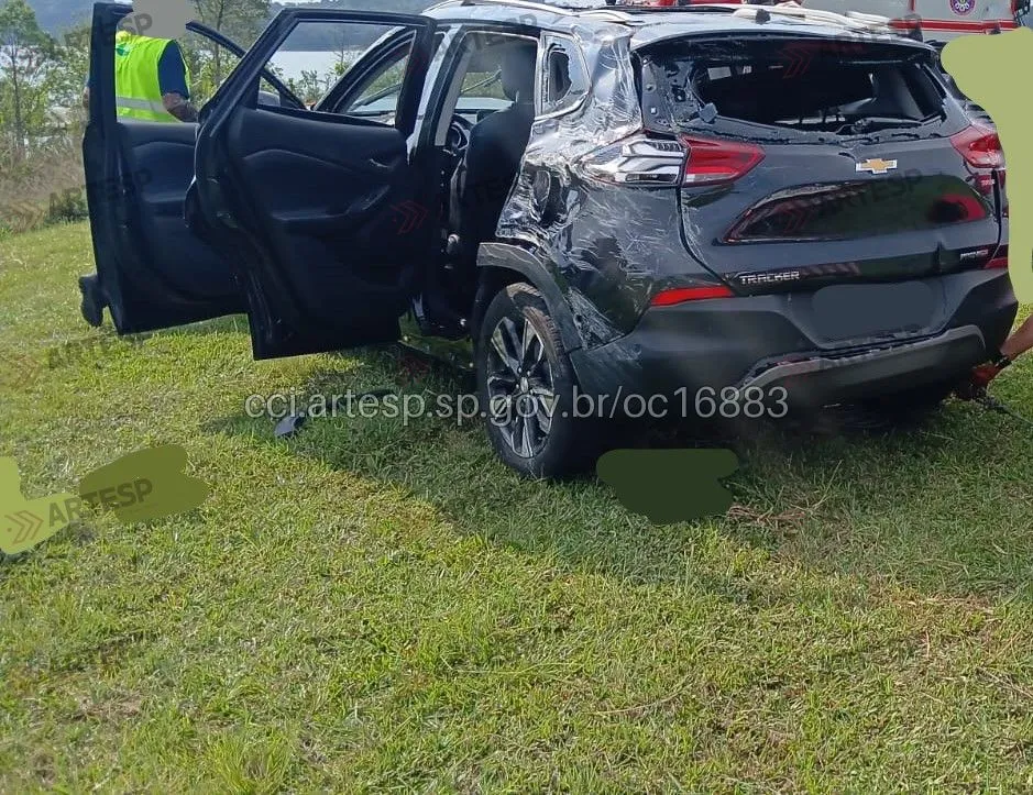SUV Tracker na rodovia dos Imigrantes
