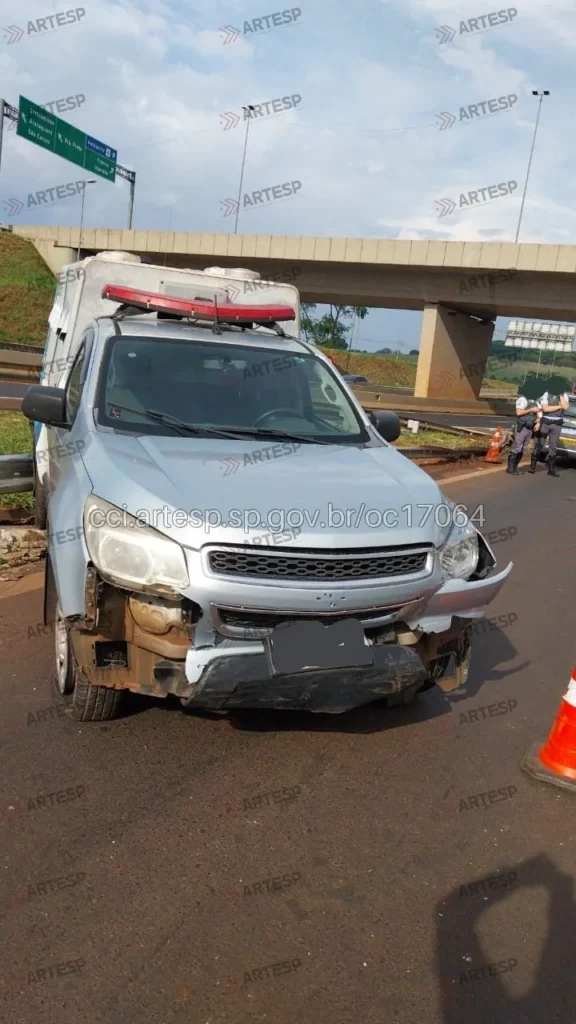 Utilitário S10 rodovia Anhanguera