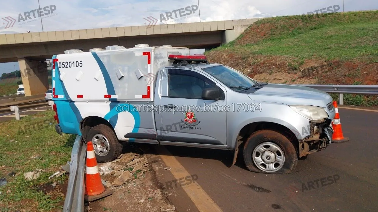 Utilitário S10 rodovia Anhanguera