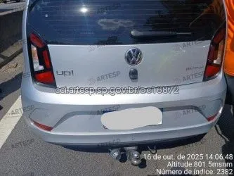 VW UP rodovia raposo Tavares