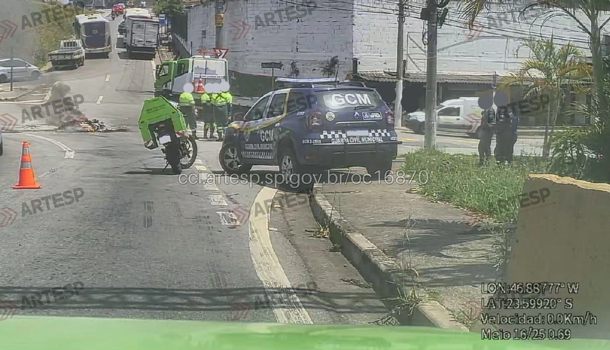 Manifestação rodovia Raposo Tavares