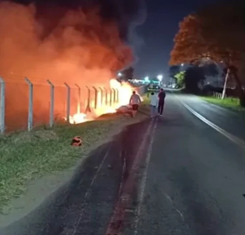 racha fogo caçapava
