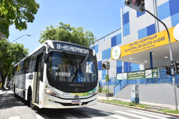serviço de ônibus santo andré B45 represa