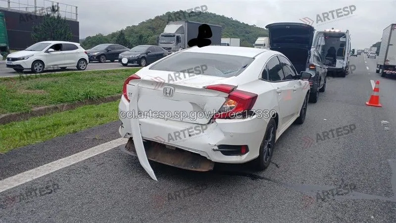 Honda Civic no km 36 em Itapevi rodovia castelo branco