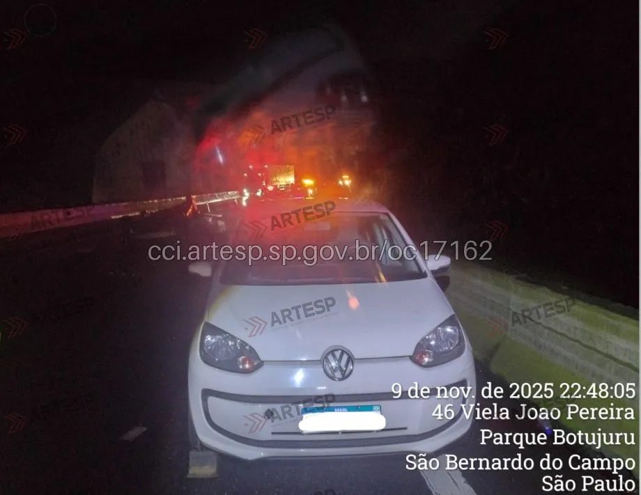 VW UP no Rodoanel em São Bernardo