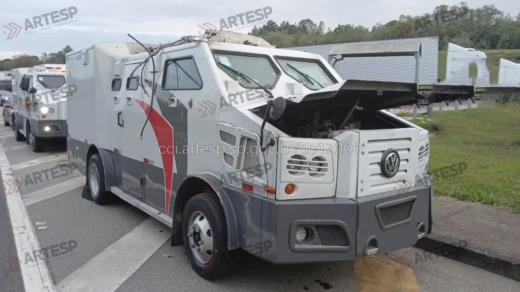 Carro-forte VW em Itu