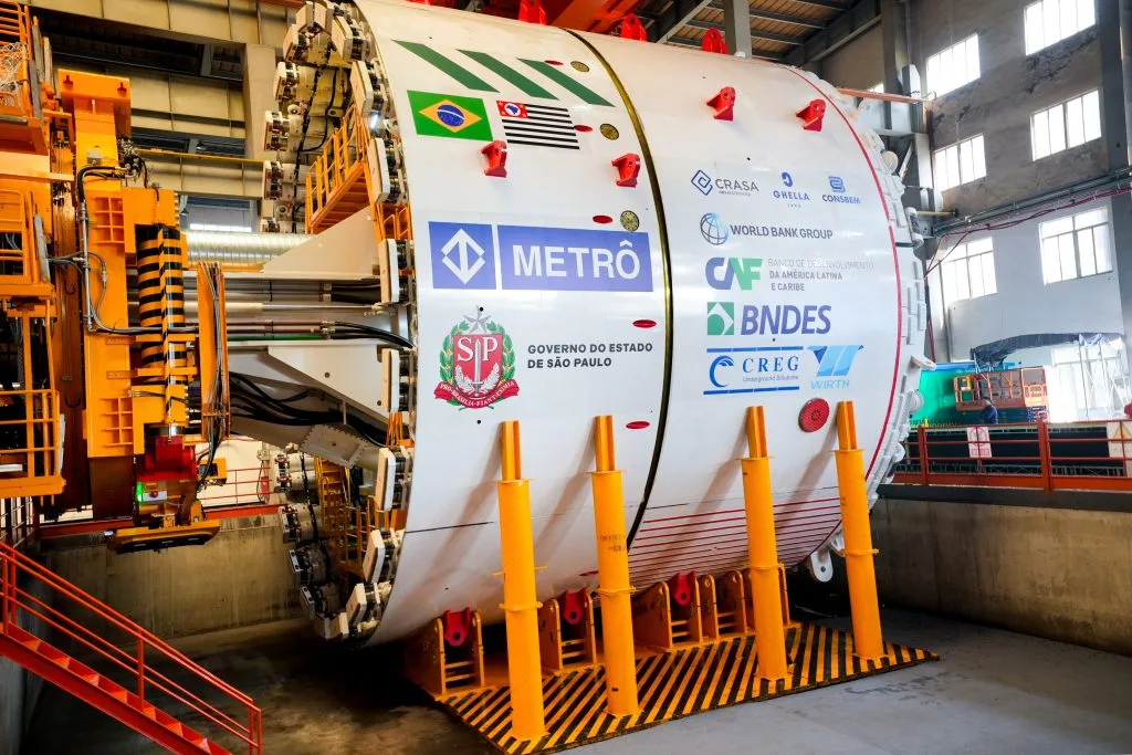 tuneladora da Linha 2-Verde