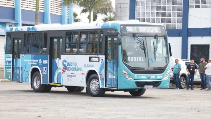 suzano ônibus movido a biometano