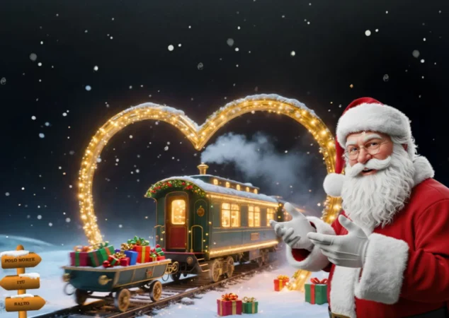 Expresso Noel traz magia natalina e solidariedade no Trem da República