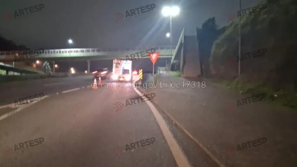 rodovia anchieta Local da ocorrência policial no km 26 em São Bernardo