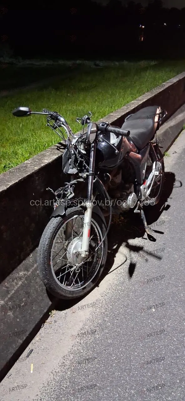 Moto Honda CG 160 rodovia anchieta