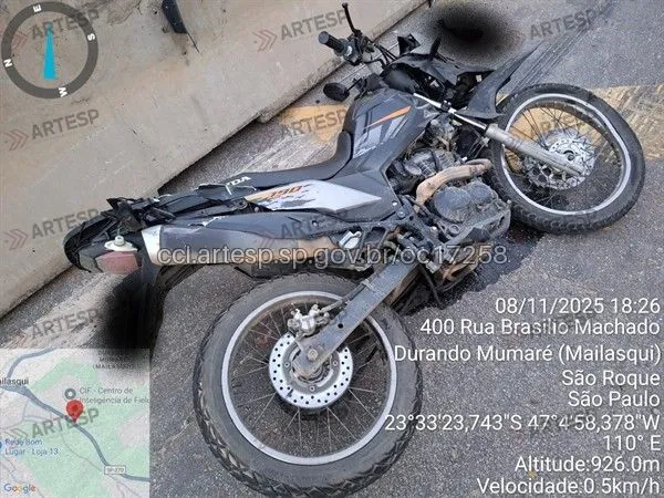 Moto Honda em São Roque