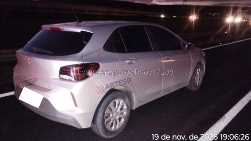 Onix no km 83 em Campinas