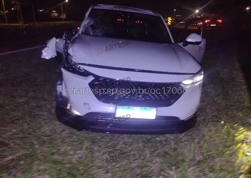 SUV HRV na SP-075 em Indaiatuba