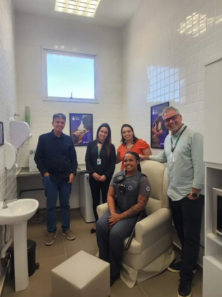 salas maternas Sala Materna de Varginha durante evento de inauguração