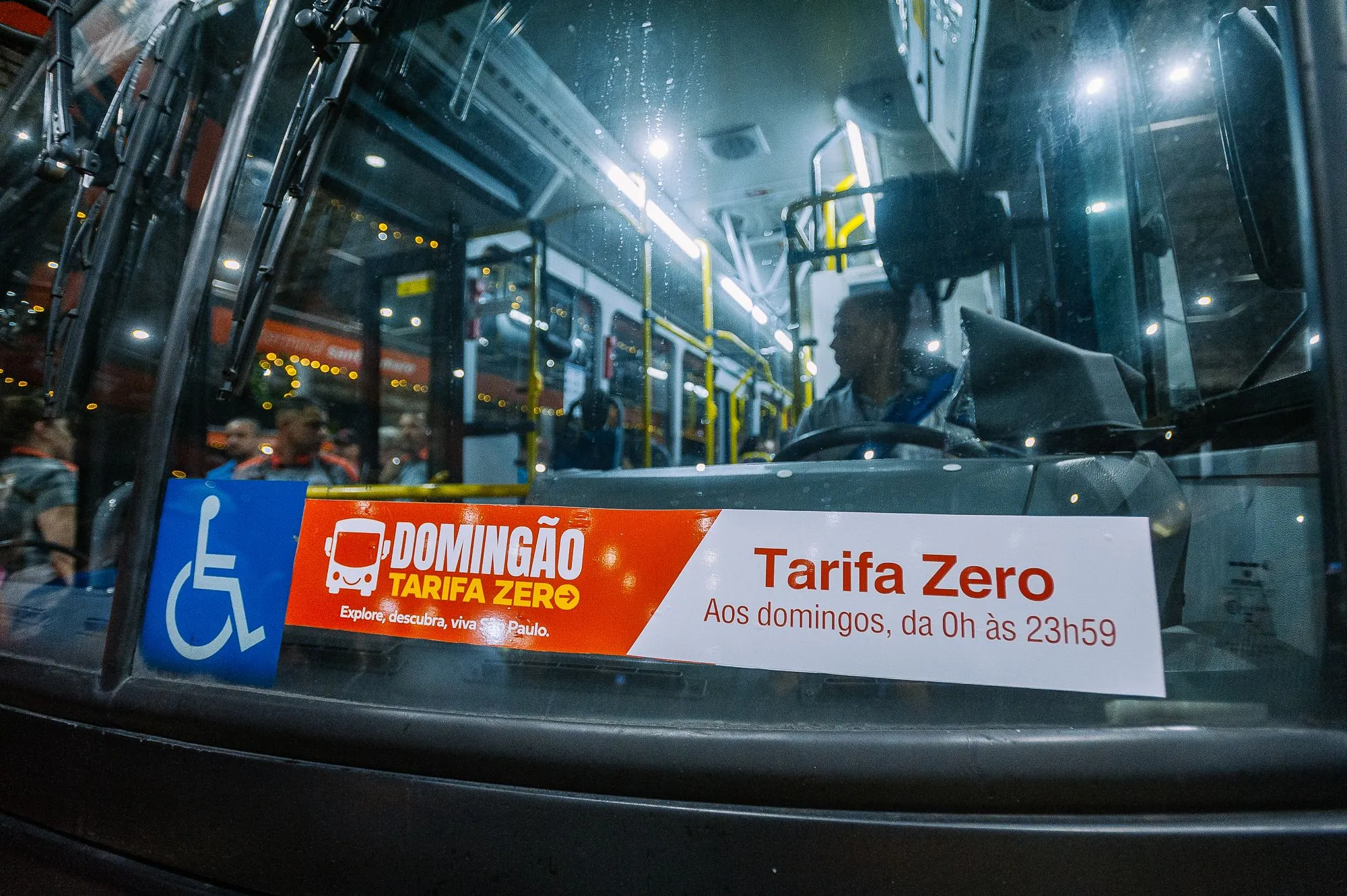 domingão tarifa zero ônibus sptrans