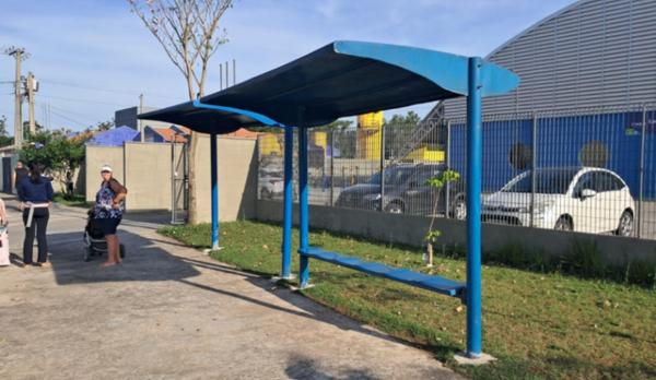 novos pontos de ônibus com abrigo Mogi das Cruzes