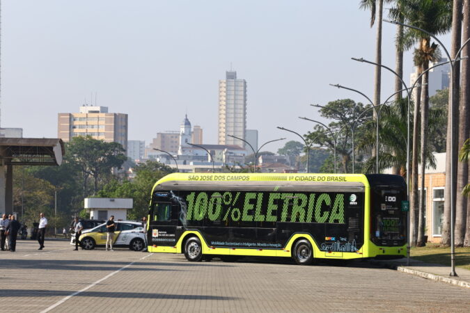 ônibus elétricos são josé dos campos
