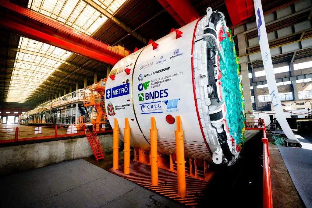 tuneladora da Linha 2-Verde