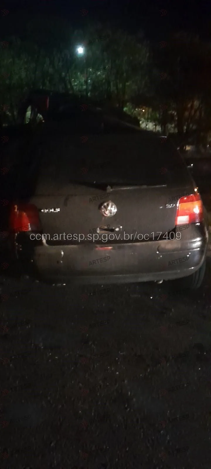 Automóvel VW Golf rodovia Washington Luís São José do Rio Preto
