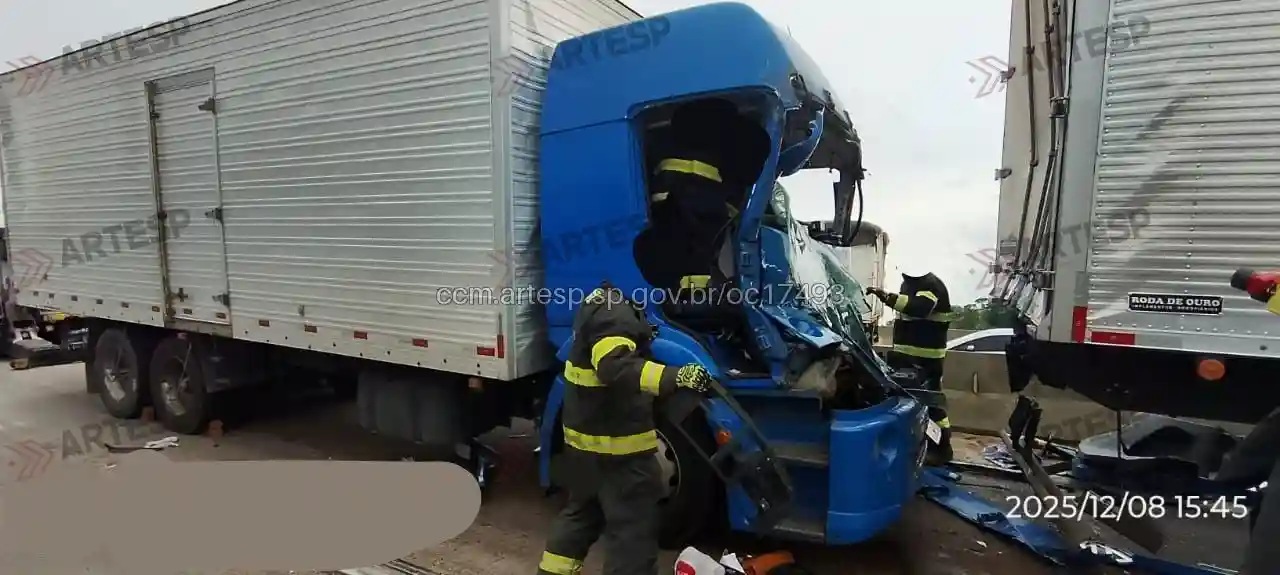 Caminhão VW 24.250 rodovia dom Pedro I